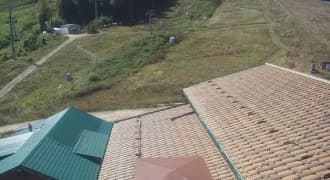 Зона выката и учебный склон
