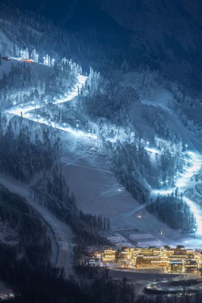 Вечернее катание на курорте откроют 20 декабря